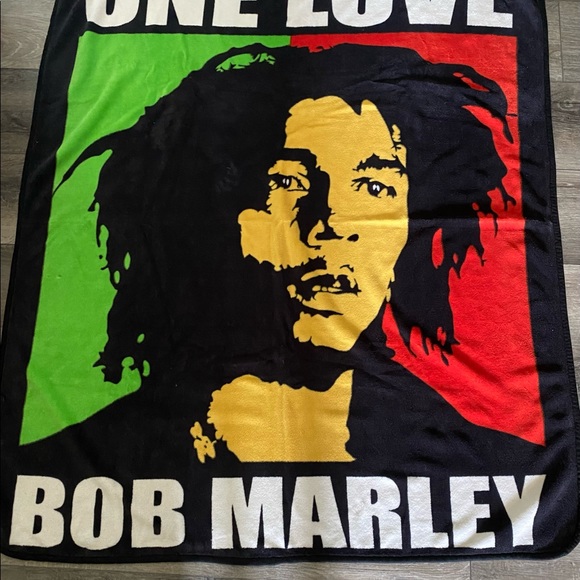 Beautiful BOB MARLEY blanket - Picture 3 of 7